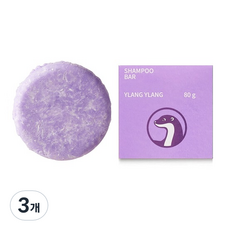 생활을그리다 일랑일랑 샴푸바 중건성두피용 일랑일랑향, 80g, 3개