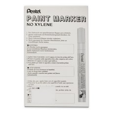 Pentel 飛龍文具 油漆筆 粗 MMP10-Z 12支裝 Medium Bullet Point, 1色, 1盒