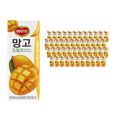 델몬트 드링크 망고, 190ml, 48개
