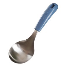 Siligarden 韓國製造 不鏽鋼迷你料理勺, 藍色, 1個