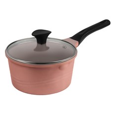 코멧 키친 세라믹 한손 냄비, 로즈골드, 1개, 18cm