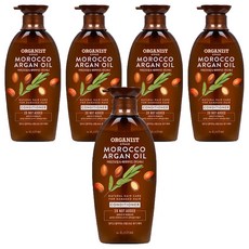 오가니스트 아르간 오일 윤기 영양 컨디셔너, 500ml, 5개