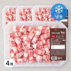 곰곰 대패 우삼겹 (냉동), 500g, 4개