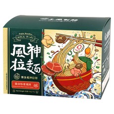 Shan Feng 三風製麵 博多風神拉麵 125g, 3包