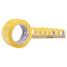 comet 透明膠帶 48mm x 80m, 透明, 10個