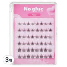 ccam bbak 無膠睫毛, Rose, 3個