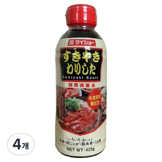 다이쇼 스키야키 타레 소스, 425g, 4개