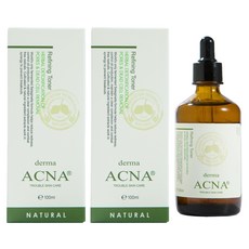 DERMA ACNA 淨透化妝水, 100ml, 2個