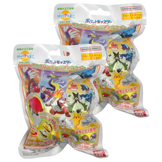 BANDAI 泡澡公仔沐浴球 寶可夢精靈球 橘色橙香, 2個, 75g