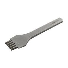 MEO 가죽공예 사선치즐 목타 그리프 5날 3.38mm, 1개