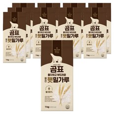 곰표 찰진 햇밀가루, 1kg, 10개