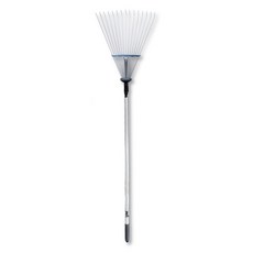 小美紀 單節15齒鋁柄鐵掃把, 銀色, 1支