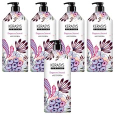 케라시스 오리지널 퍼퓸 샴푸 엘레강스 앤 센슈얼, 1.5L, 5개