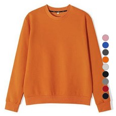 M.N.C 男女通用大尺碼特殊雙面刷毛大學T MDMU450PH