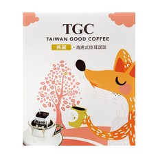 TGC 古坑咖啡 典藏滴濾式掛耳咖啡, 9g, 8包, 1盒