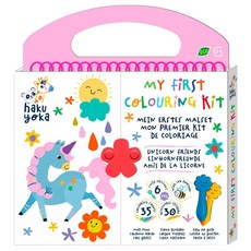 haku yoka 我的啟蒙畫冊組 MY FIRST COLOURING KIT, 獨角獸夥伴, 1組