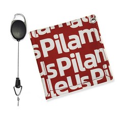 Early Ports字樣高爾夫球擦手巾, 1個, 紅色