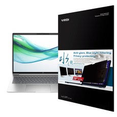YADI 亞第 獨特磁吸 16:10 水之鏡防窺片 PF4PPC-W160 HP ProBook 465 G11 專用, 透明色, 1片
