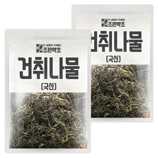 조은약초 건 취나물, 100g, 2개