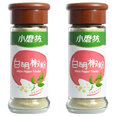 小磨坊 白胡椒粉, 25g, 2瓶
