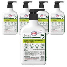 Dr.ato 雙重亞麻舒緩乳液, 267ml, 5瓶