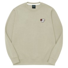 okstar 男女通用 迷你LOGO Brodog刺繡 特殊雙面布料 大學T 2SSP025