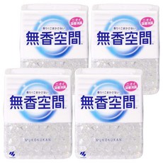 KOBAYASHI 小林製藥 無香空間 室內除臭劑 本體, 315g, 4個