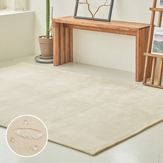 스칸디앤홈 이지클린 터치미 생활방수 발수코팅 러그 집사템 카페트