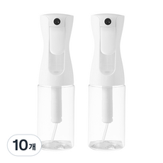 코멧 안개분사 분무기 160ml, 클리어 화이트, 10개