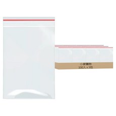 小麥購物 b010夾鏈袋, 3包, 100入, 24 x 16cm