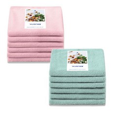 SSCSSAC 魔法抹布 印度粉 6入 + 薄荷灰 6入 組, 1套