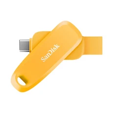 SanDisk 晟碟 Phone Drive Type C+A雙用 SDDDC6 USB3.2 Gen 1 高速讀取100MB/s 黃色, 32GB, 1個