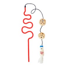 Mad Cat 貓草逗貓棒 套裝, 奶瓶餅乾, 1支