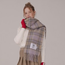 MICHIKOLONDON 復古格紋圍巾禮品包裝組合