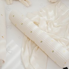 EmonG 嬰兒用身體枕 100支純棉刺繡, 橄欖