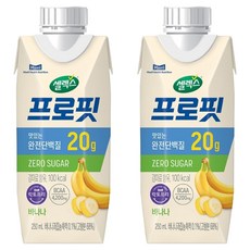셀렉스 프로핏 바나나, 250ml, 2개