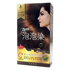 Moon17 夢17 草本無PPD泡泡染, 可可棕, 1盒