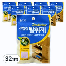 LIVING GOOD 鞋櫃除臭劑 森林香氛, 2g, 32包