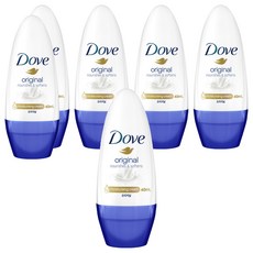 도브 오리지날 롤온 데오드란트, 40ml, 6개