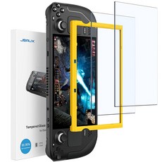 JSAUX Steam Deck 鋼化玻璃屏幕保護膜 2 件套, 1套, GP0107