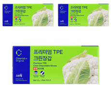 CLEANWRAP Clean Lab優質TPE手套 中型 M, 3個, 400件