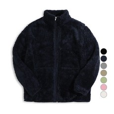 M.N.C 男女通用 彈性雙面刷毛拉鍊外套 MDJK603TE