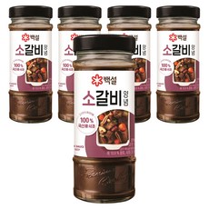 CJ BEKSUL 白雪 牛小排調味醬, 500g, 5個