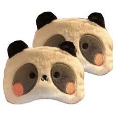 Rositerra 可愛動物睡眠眼罩 貓咪, 2個, 1入