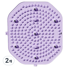 DIUM 足部指壓墊, 紫色, 2個