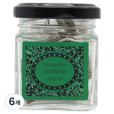 더허브스토리 허브차 자스민 삼각티백, 1g, 6개, 5개입