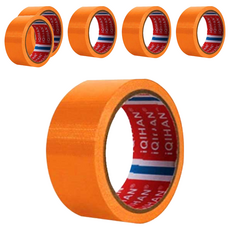 iQIHAN 高黏度強力泡棉膠帶, 橘色, 6個