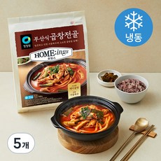 청정원 호밍스 부산식 곱창전골 (냉동), 760g, 5개