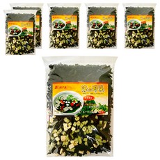 海藻問屋 海的野菜 豆腐蘑菇, 90g, 6包