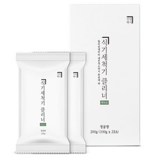 살림백서 엑티브 식기세척기 클리너 청귤향 2p, 1개, 200g